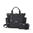 Load image into Gallery viewer, 3-in-1 Convertible Backpack with RFID Phone Wristlet - Black