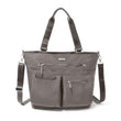 Load image into Gallery viewer, Baggallini Any Day Tote with Wristlet - Sterling Shimmer