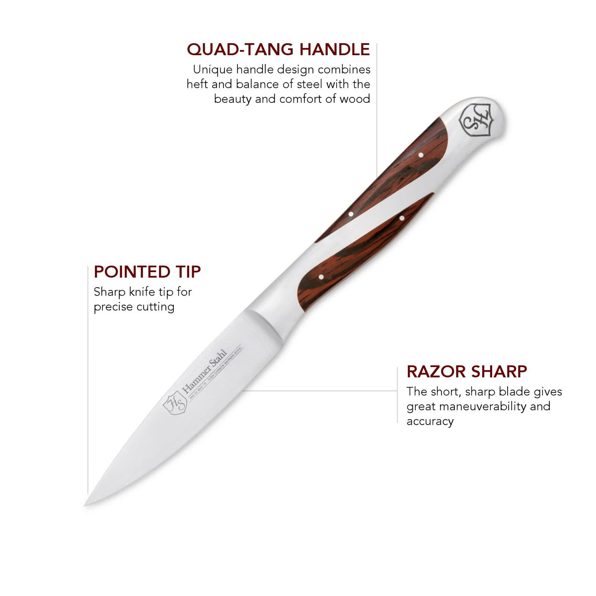 Hammer Stahl 3.5 Paring Knife – Habitat Gift