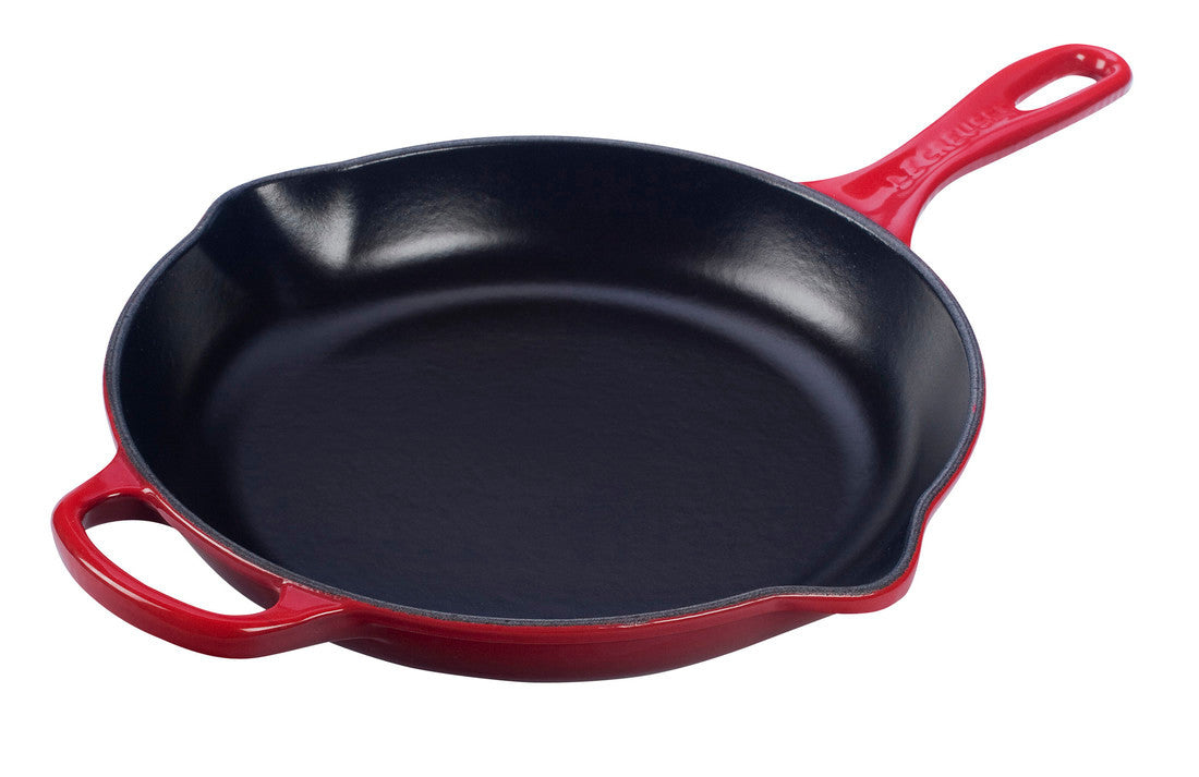 Le Creuset Signature Iron Handle Skillet, Cherry