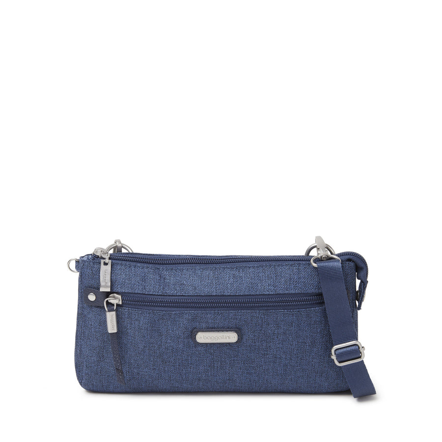 Baggallini RFID Transit Bagg Steel Blue - Main Image
