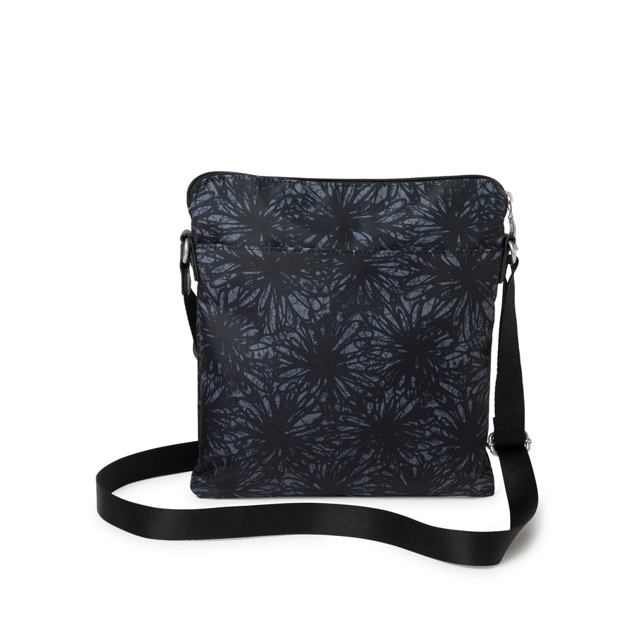Baggallini Go Bagg with Wristlet - Onyx Floral – Habitat Gift