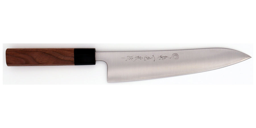 Kikuichi Ginsan Sanmai Chef's Knife 7-inch