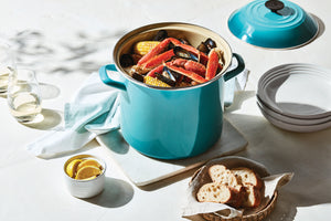 Le Creuset Enameled Steel Stockpot - 10 Quart