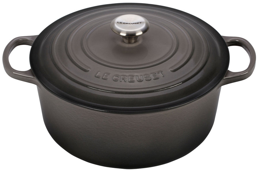 Le Creuset Signature Cast Iron 7.25 qt. Oyster Round Dutch Oven