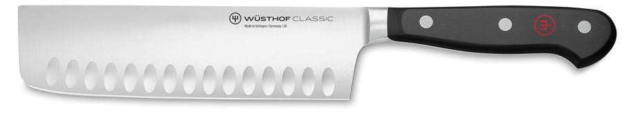 Wusthof Classic 7-inch Nakiri Knife with Hollow Edge